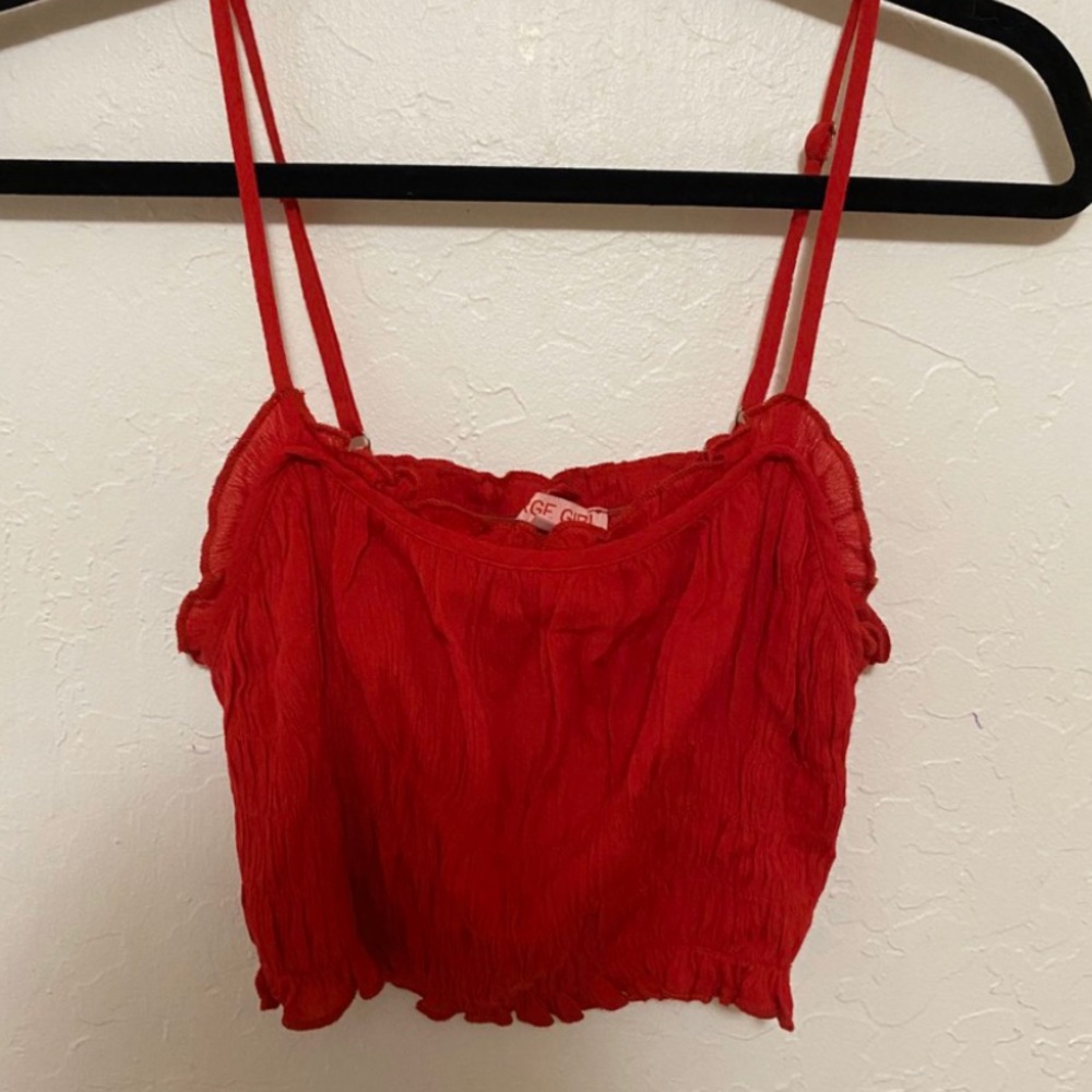 Verge Girl ruched tank